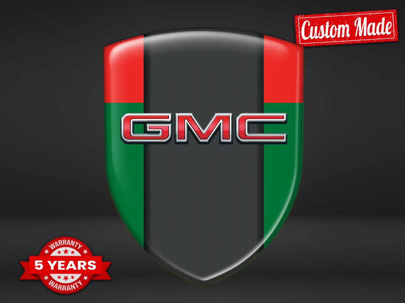 GMC Heckscheibensticker Limitiert Universal Robust